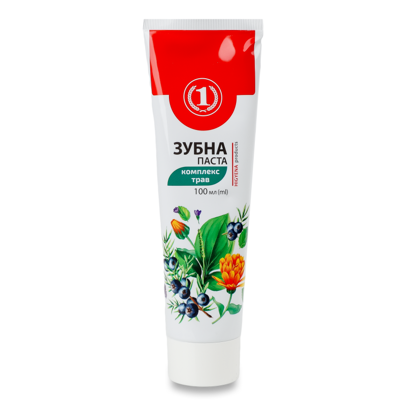 Паста зубна Комплекс трав 100мл ТМ “1”