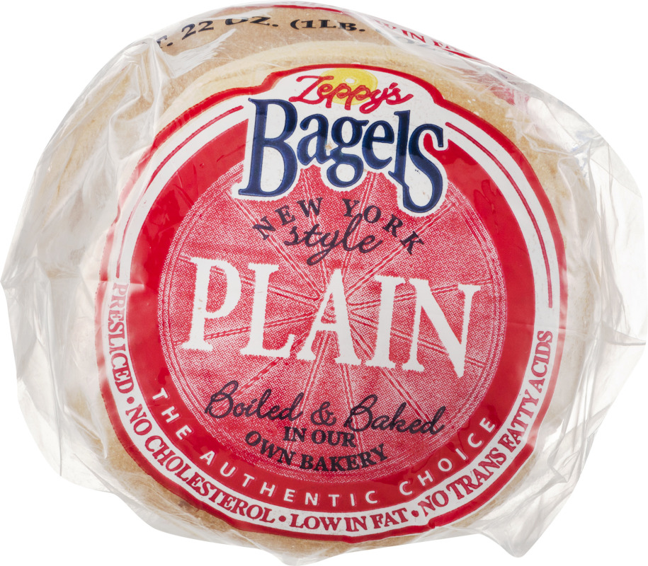 Zeppy's New York Style Bagels Plain Zeppy's(23698100043) customers