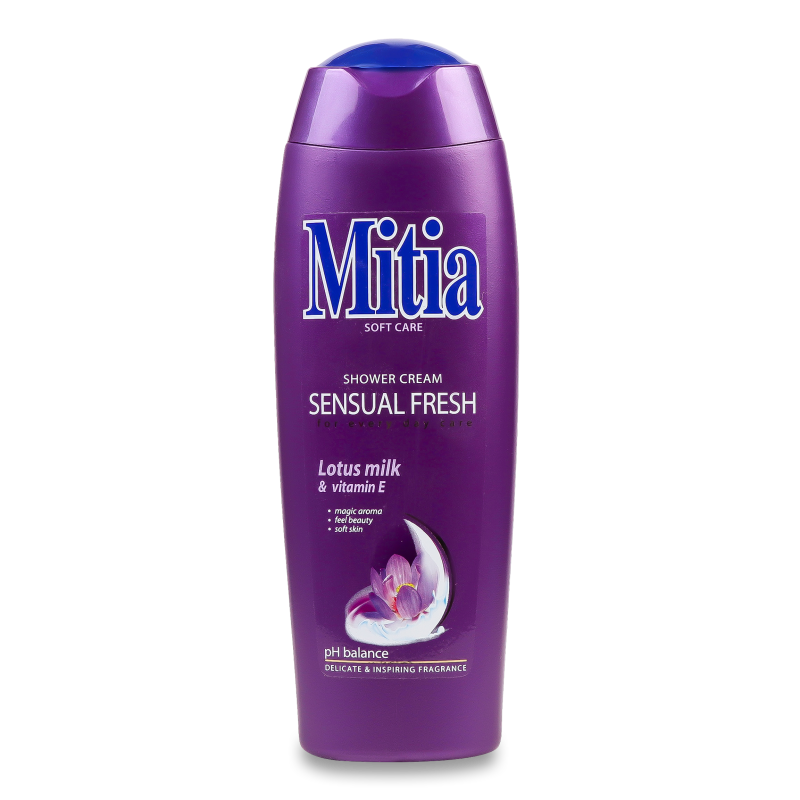 Крем д/душу Сеншуал Фреш 400мл Мітія