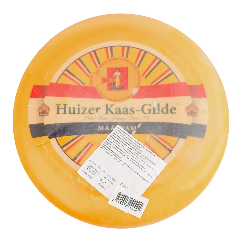 Сир 45% Маасдам Huizer Kaas-Gilde кг