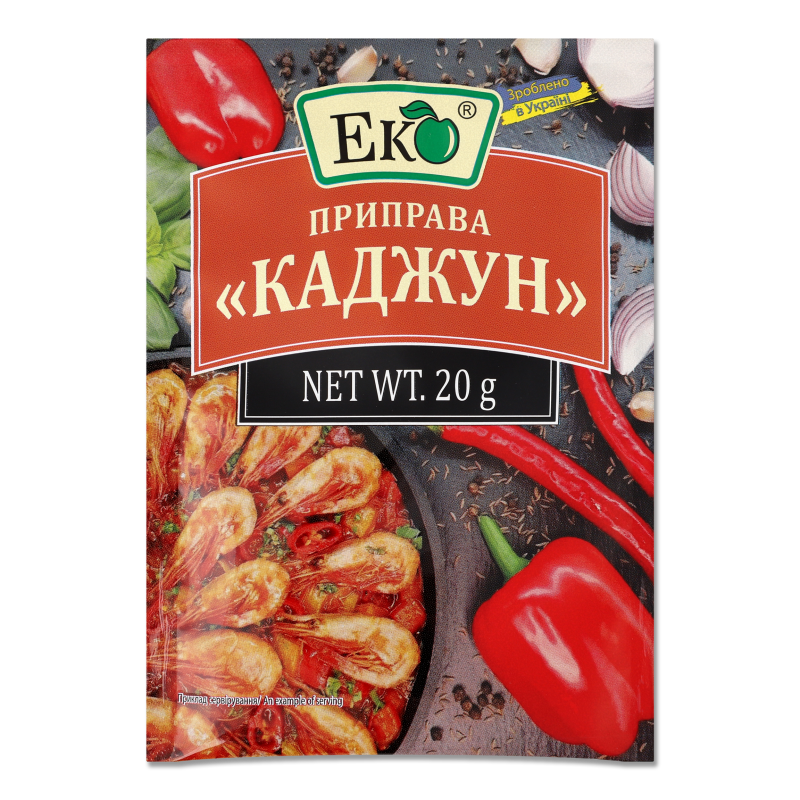 Приправа Каджун 20г Еко