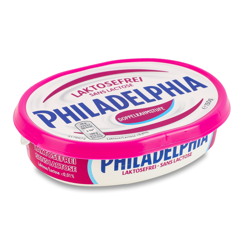 Сир м”який Філадельфія безлактозна 27,5% 150г Крафт