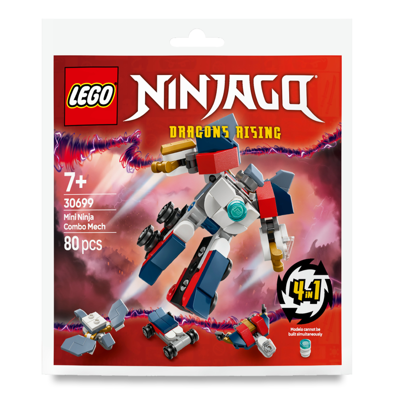Конструктор Ninjago Мінініндзя комбо робот Lego