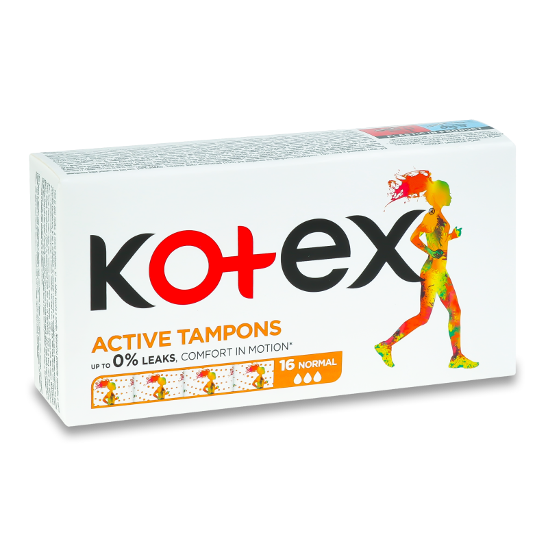 Тампони Актів нормал 16шт Котекс