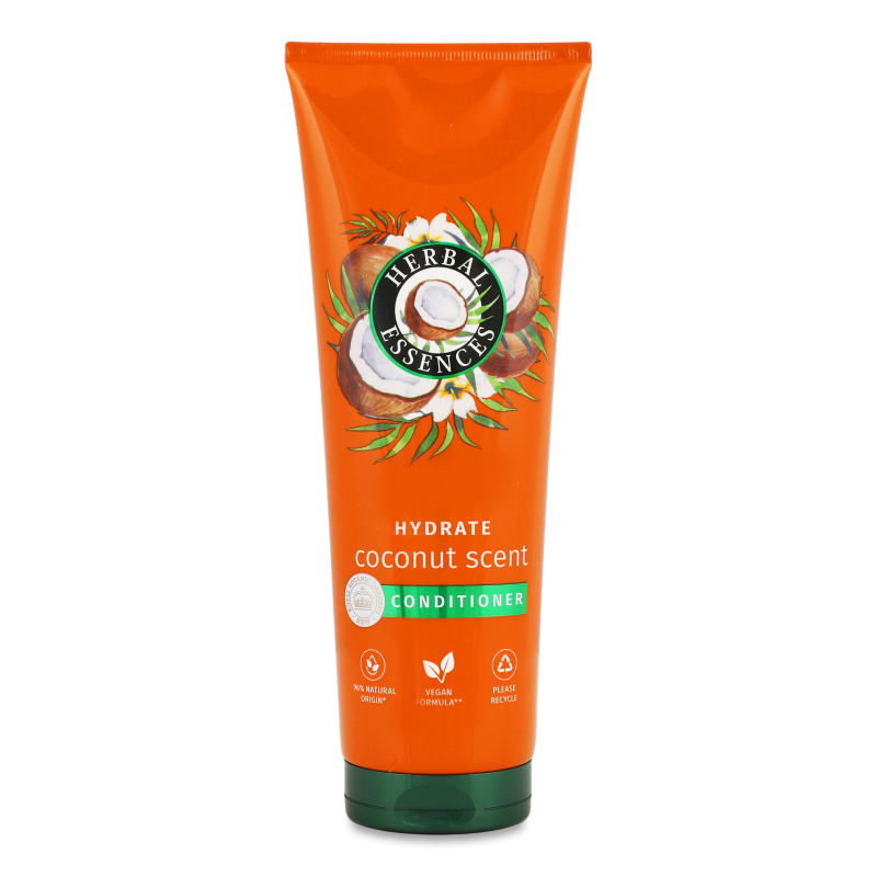 Бальзам-ополіскувач Аромат кокосу Зволоження 250мл Хербал Ессенсес