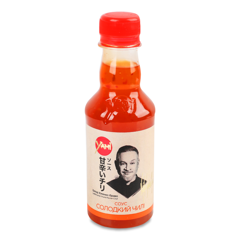 Соус солодкий Чилі 215мл пет Jami