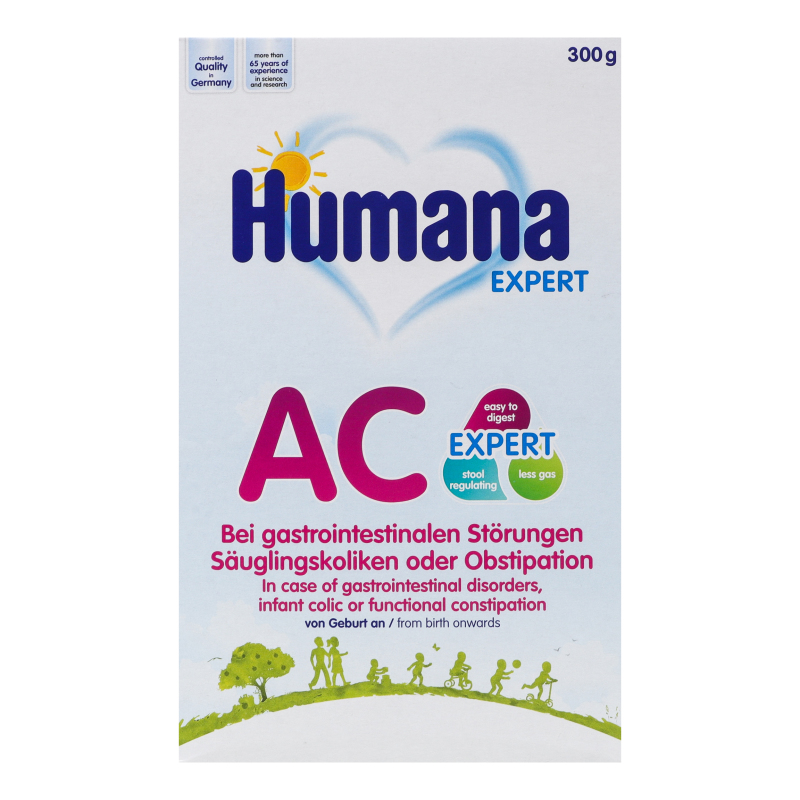 Суміш молочна суха для дітей від народження і старшого віку AC Expert Humana к/у