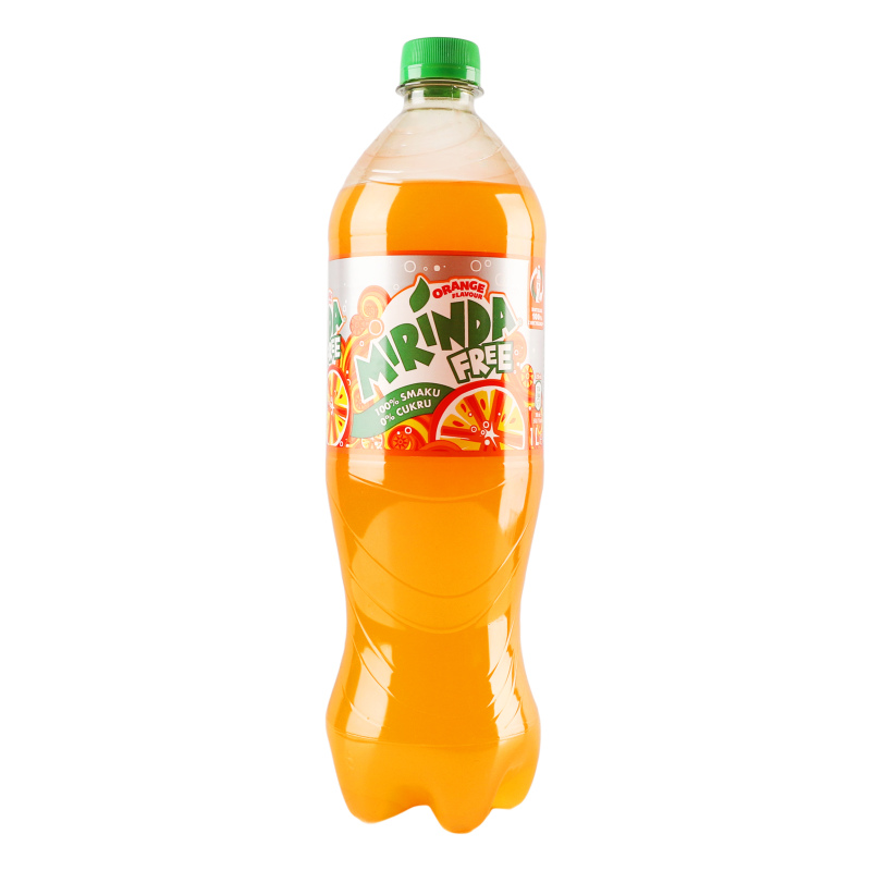 Напій безалкогольний сильногазований на ароматизаторах Orange Free Mirinda п/пл