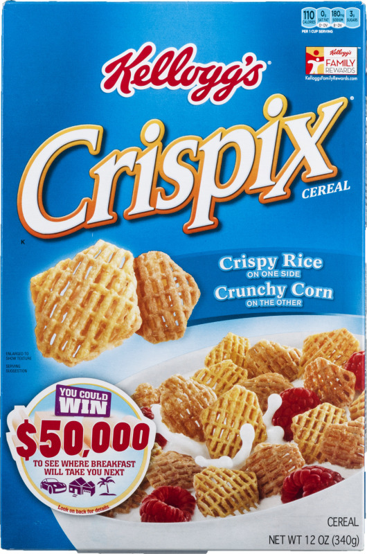 Kellogg's Crispix Cereal Kellogg's(38000035302) customers reviews