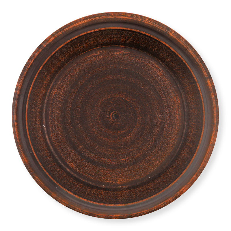 Тарілка кераміка гладка плоска 24см Духм’яна піч