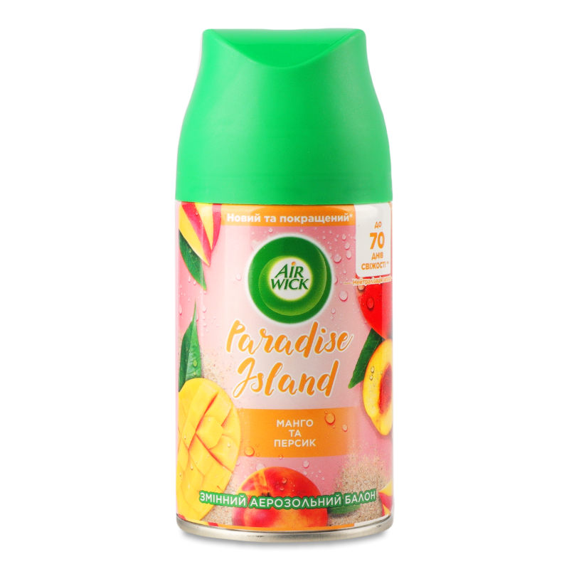 Освіжувач повітря Тропічні фантазії Соковитий манго автоматичний 250мл запаска Еір вік