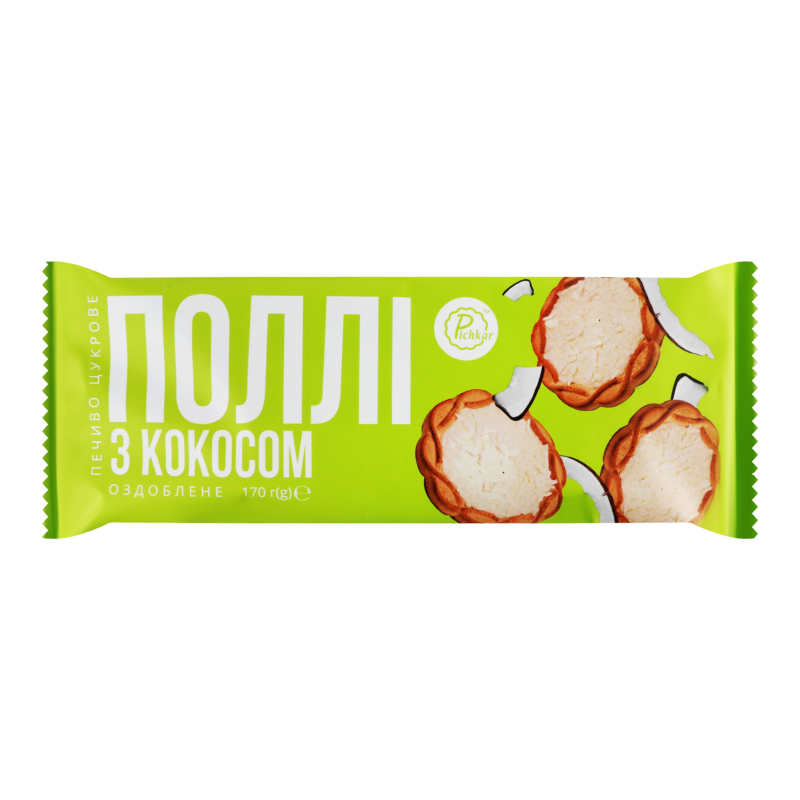 Печиво цукрове оздоблене з кокосом Поллі Pichkar м/у