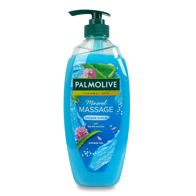 Гель д/душу Thermal Spa Massage з морською сіллю та алое 750мл з дозатором Palmolive