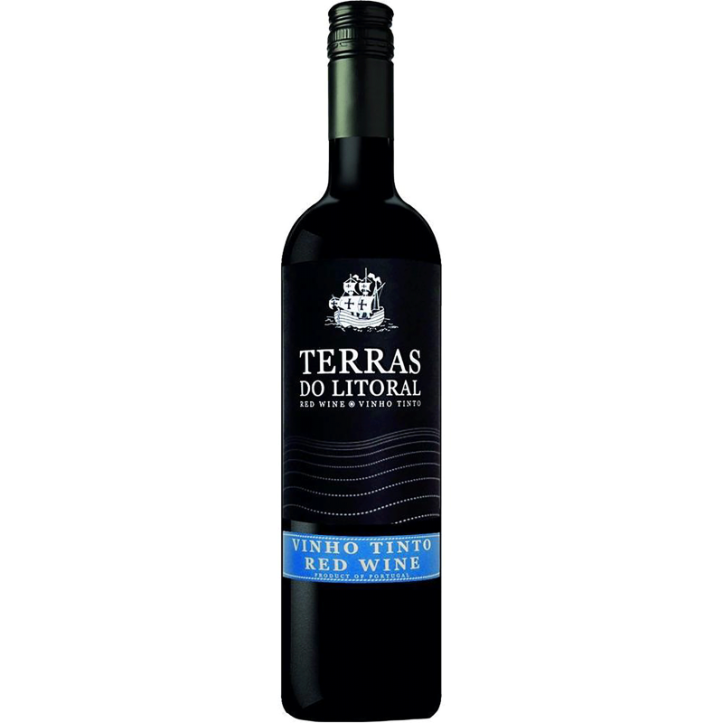 Вино червоне сухе 13% 0,75л Террас до Літораль