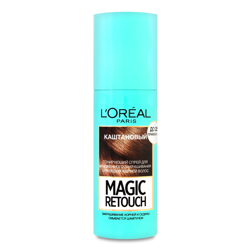 Спрей тонуючий д/волосся Меджик Ретач каштановий 75мл Лореаль