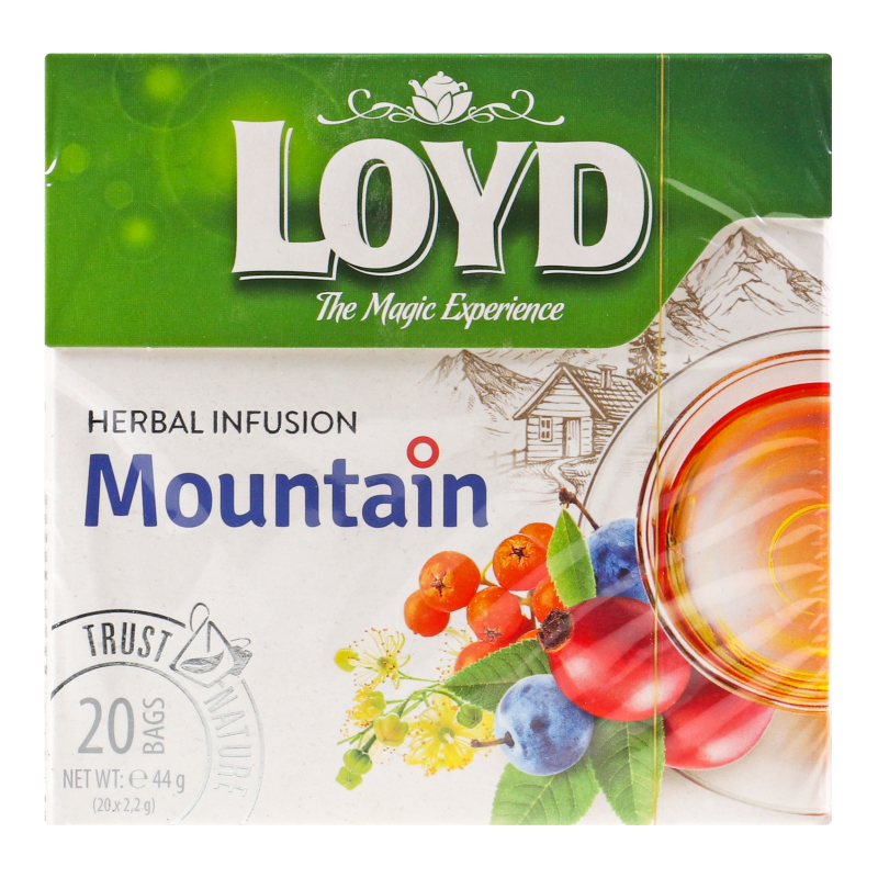 Смесь травяная Herbal mountain Loyd к/у 20х2.2г Loyd