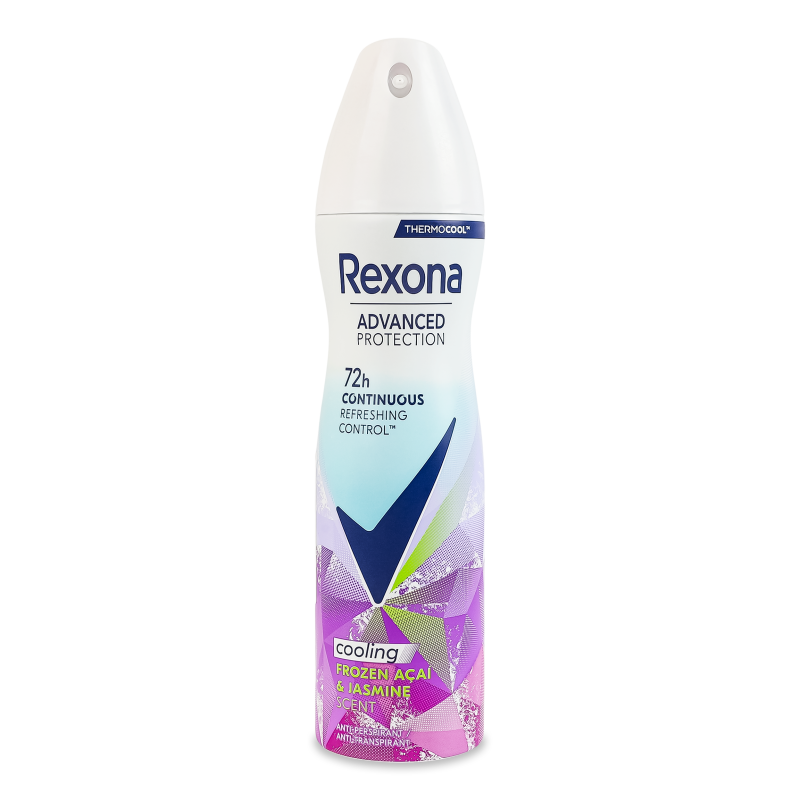 Антиперспірант Advanced Protection Frozen acai&Jasmine охолоджуючий спрей 150мл Rexona