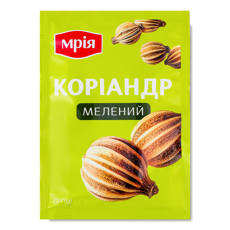 Коріандр мелений 20г Мрія