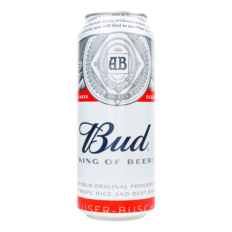 Пиво Bud светлое ж/б(5014379007404): купить в интернет магазинах ...