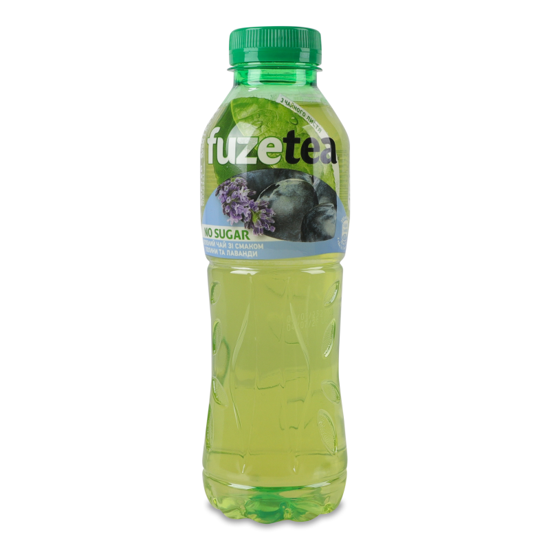 Чай холодний зелений з смаком лохини та лаванди 0,5л пет Fuzetea