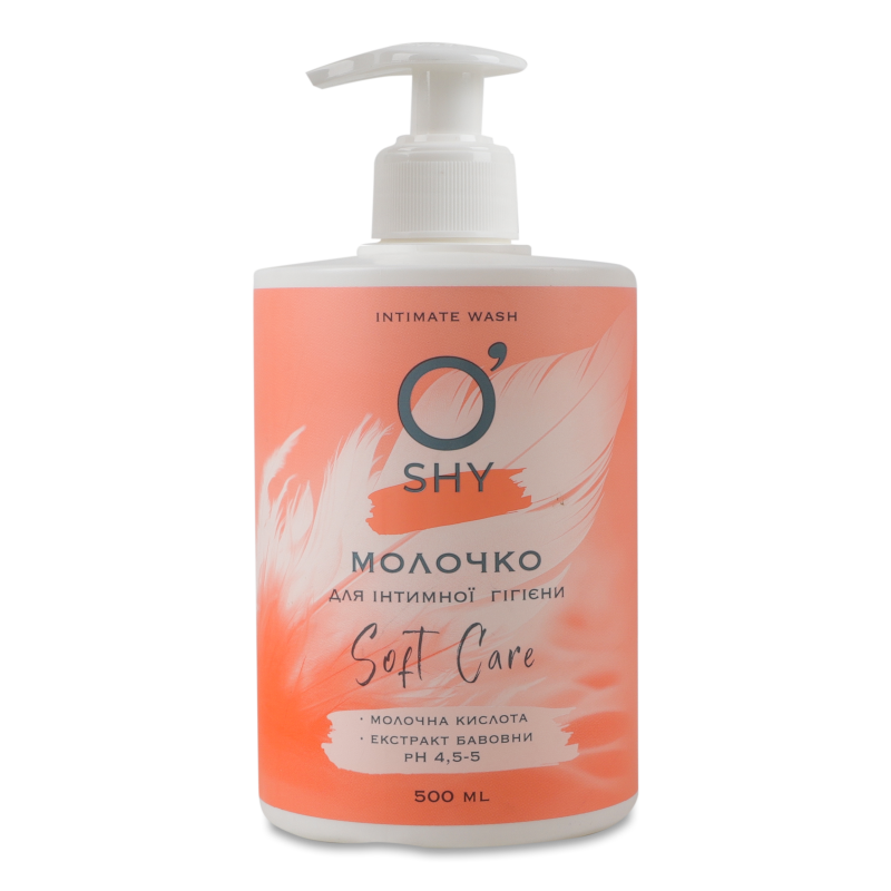 Молочко д/інтимної гігієни Софт Кеа 500мл з дозатором О”Ші