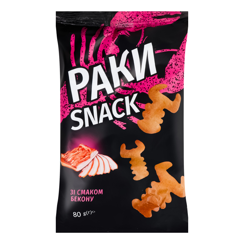 ダイエットフード REKI Снеки со вкусом бекона Раки ТОВ Санні Фуд м/у 80г No Brand