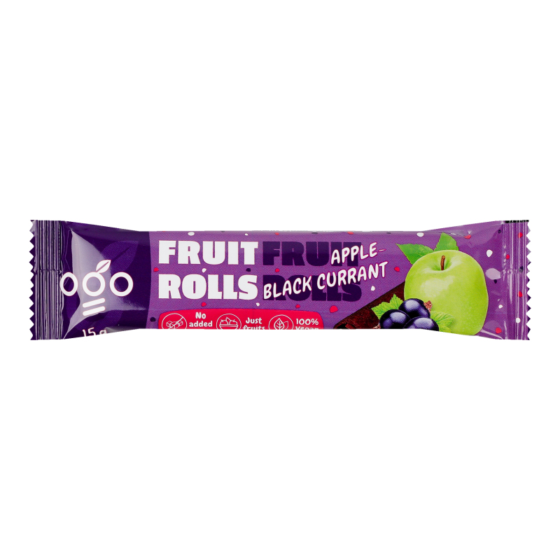 Рол фруктовий Apple-black currant Ogo м/у