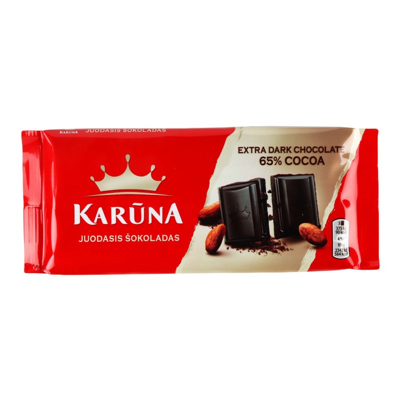 Шоколад екстрачорний Karuna м/у