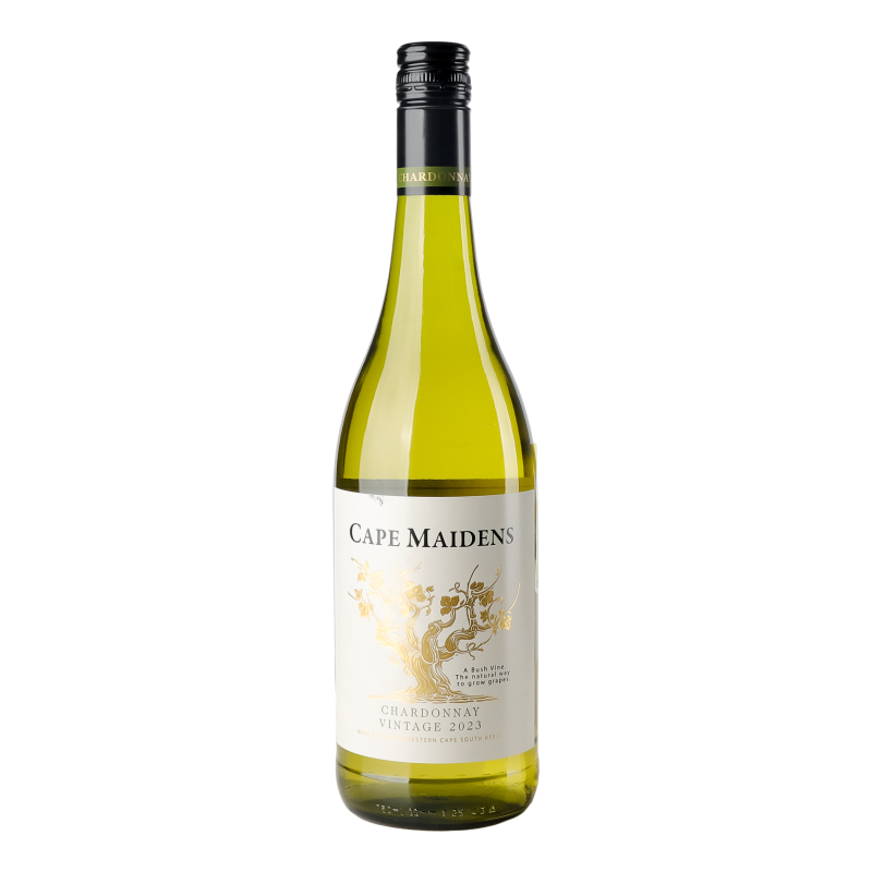 Вино 0.75л 12.5% белое сухое Шардоне Cape Maidens бут Cape Maidens
