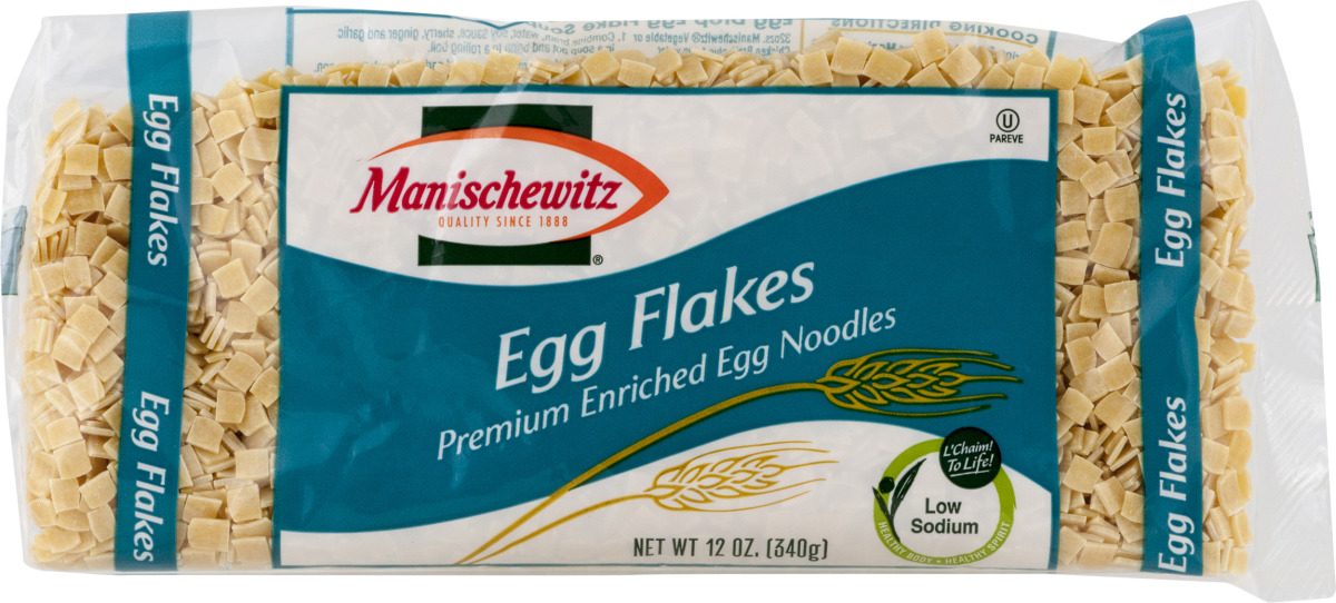 Manischewitz Egg Flakes Premium Enriched Egg Noodles Manischewitz