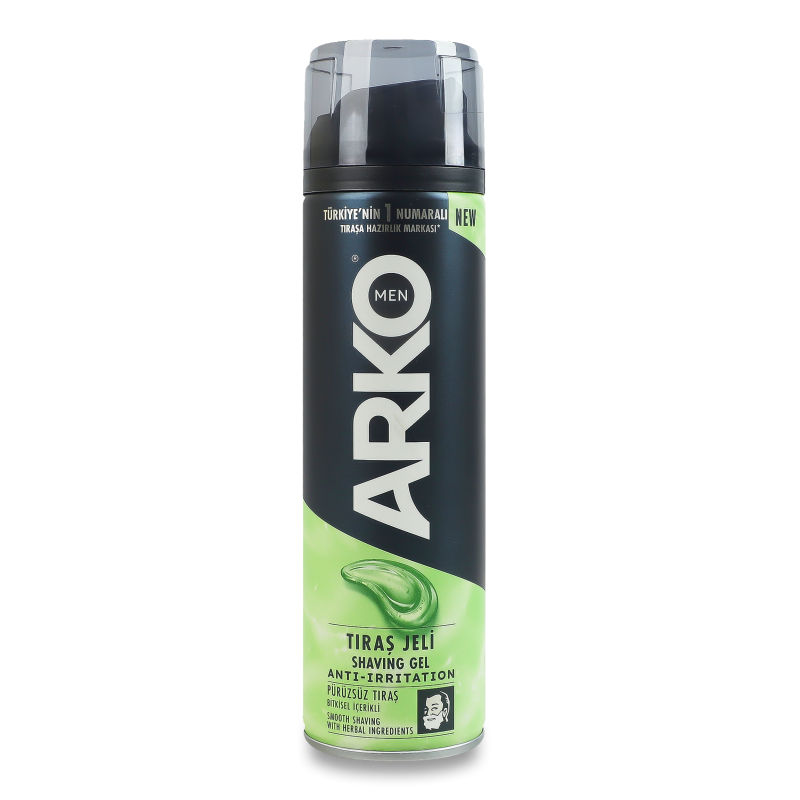 Гель д/гоління Anti-irritation 200мл Arko