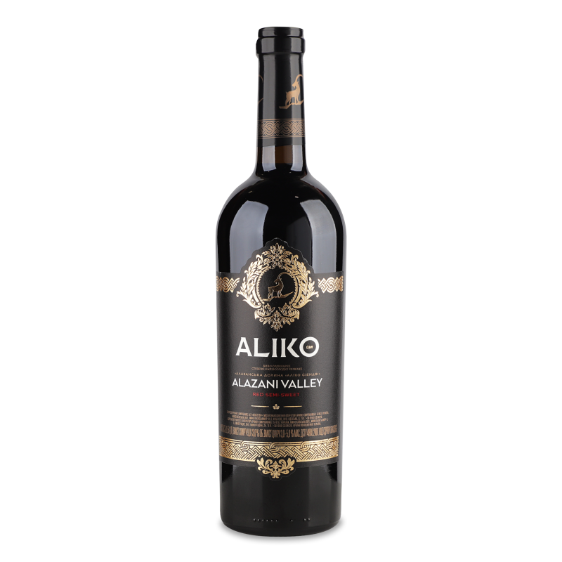Вино Alazani Valley червоне н/солодке 9-13% 0,75л Aliko C&W