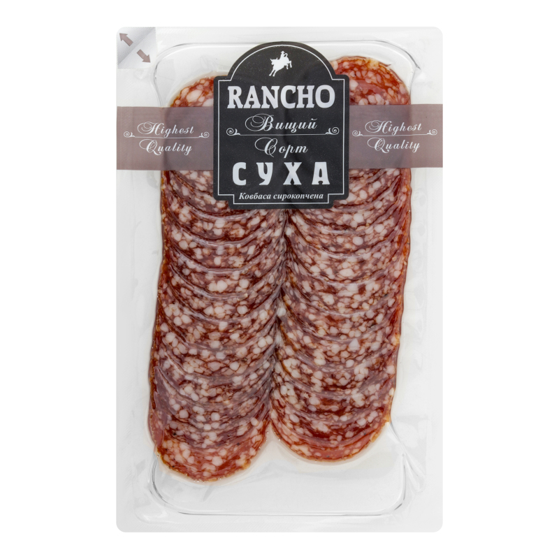 Ковбаса Суха Rancho с/к в/у