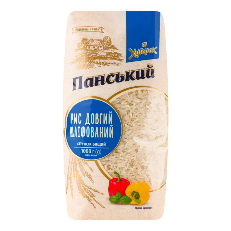 Рис довгий шліфований Хуторок Панський м/у