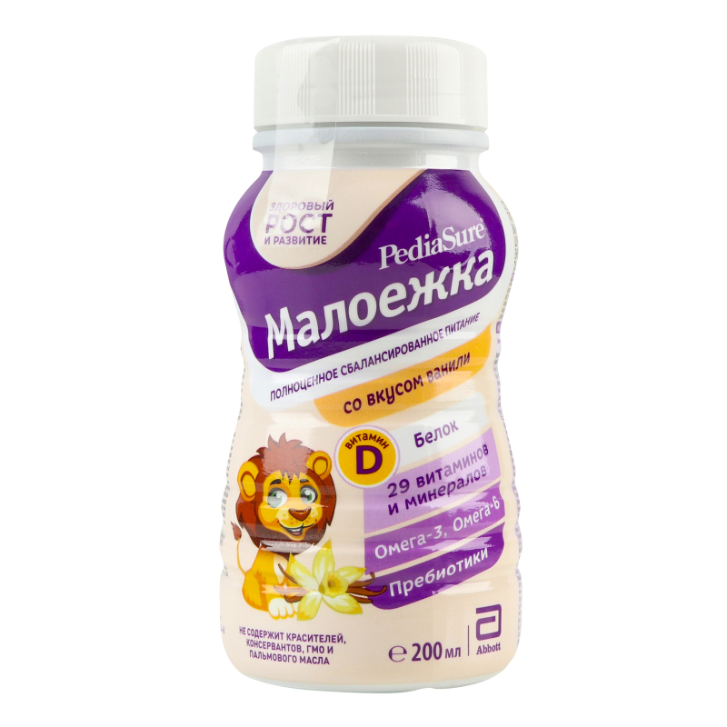 Суміш рідка для дітей від 1року зі смаком ванілі Малоїжка PediaSure п/пл