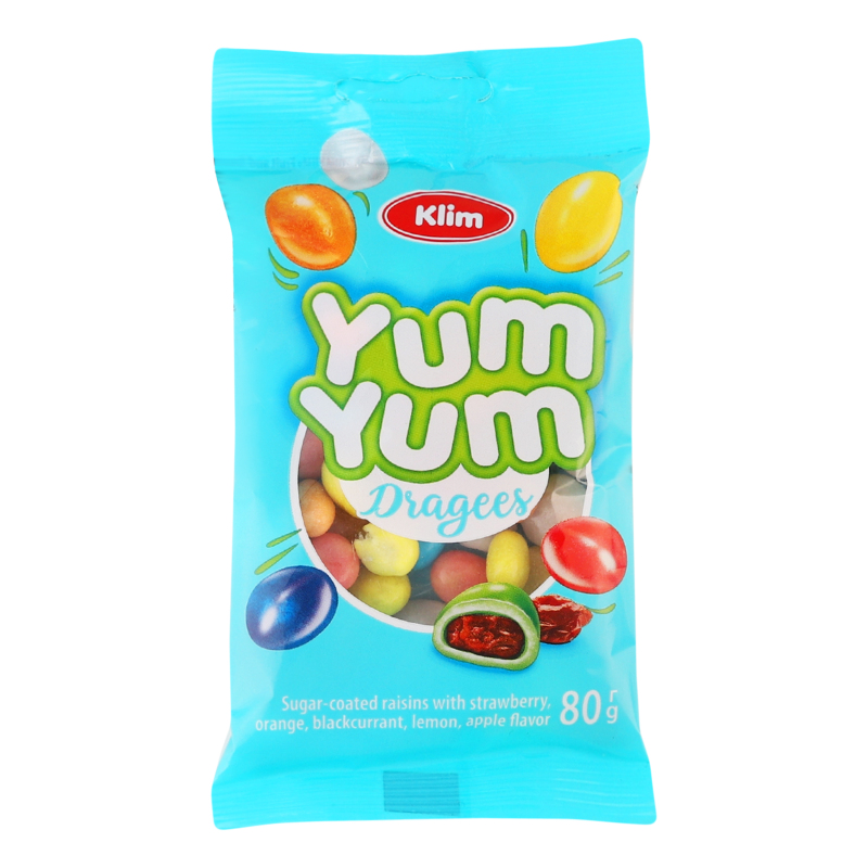Драже фруктово-ягідне Yum Yum Кlim м/у