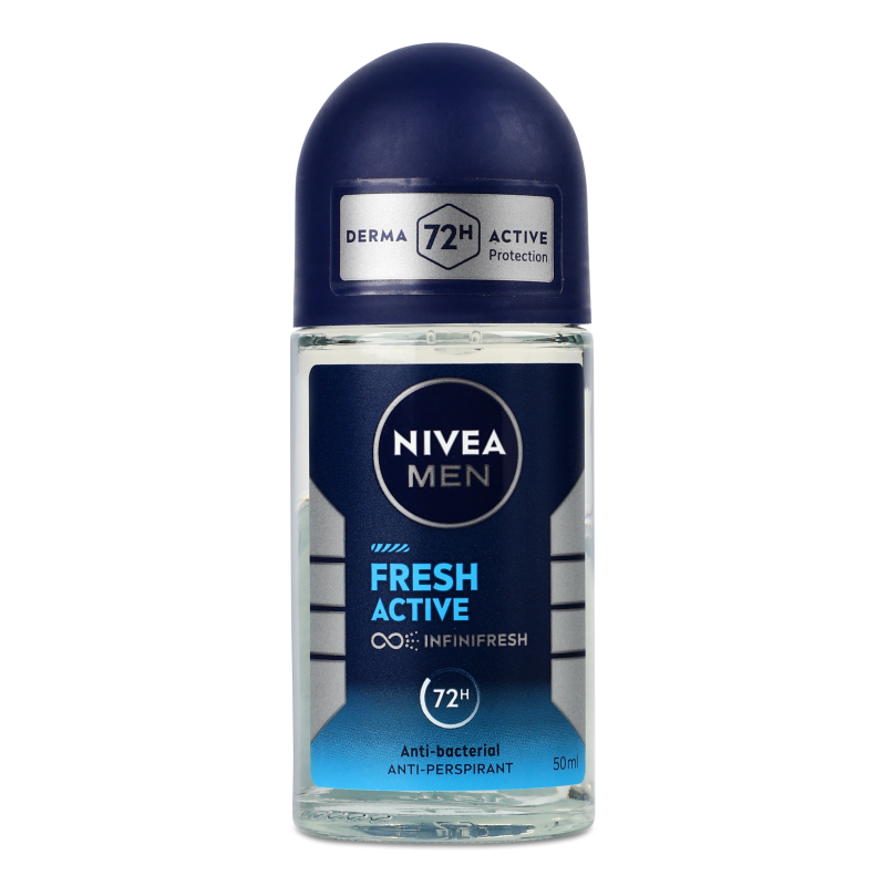 Антиперспірант Fresh active кульковий 50мл Nivea Men