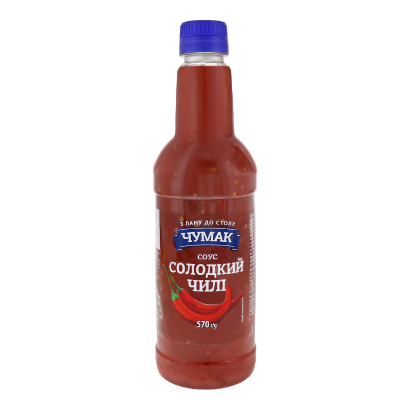 Соус пастеризований Солодкий чилі Чумак п/пл