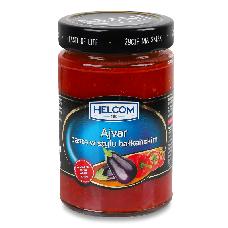 Паста балканська Айвар 327мл твіст/б Helcom