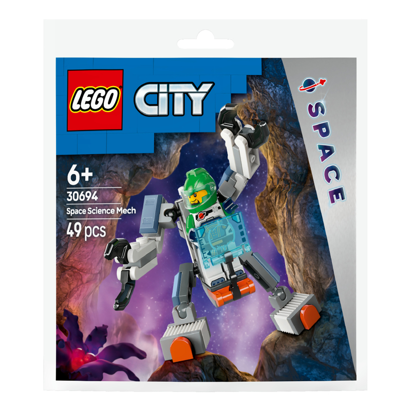 Конструктор для детей от 6лет №30694 Space Science Mech City Lego