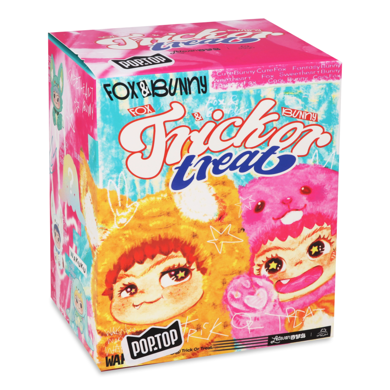 Іграшка м’яка колекційна Letsvan Wakuku Милі бешкетники в асортименті Pop Top