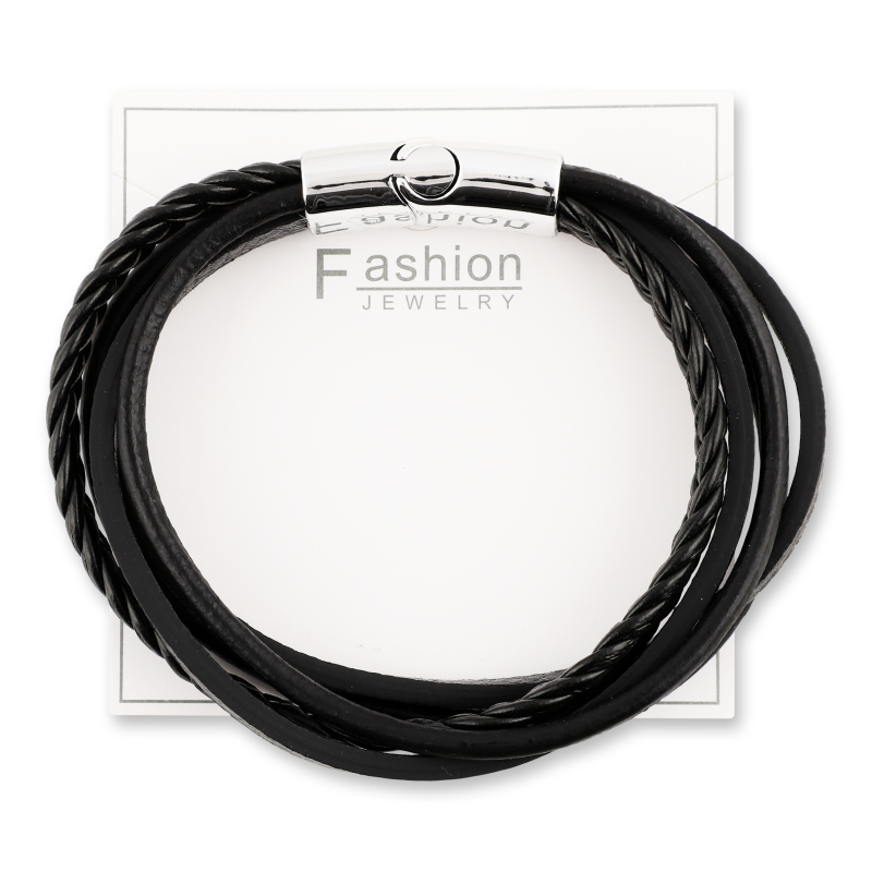 Браслет шкіряний 18-20см FHF1602