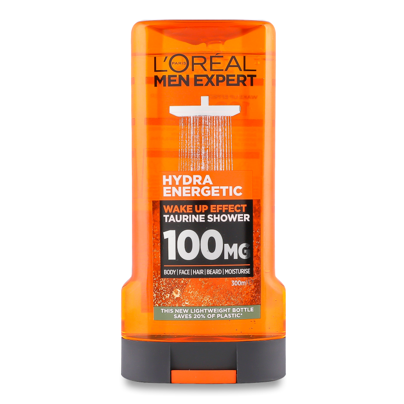 Гель д/душу Мен Експерт Гідра Енергетик д/чоловіків 300мл Лореаль