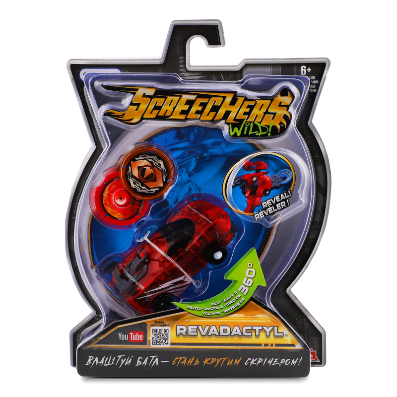 Іграшка Машинка-трансформер L1 Ревадактіль Скрічерс Вілд