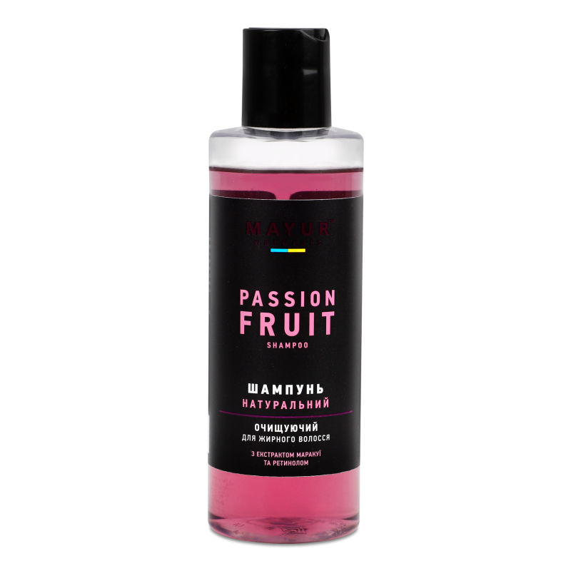 Шампунь Маракуйя очищуючий д/жирного волосся 200мл Маюр
