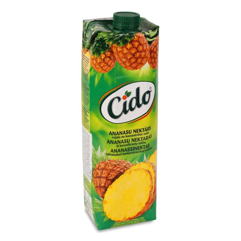 Нектар ананасовий 1л призма Cido