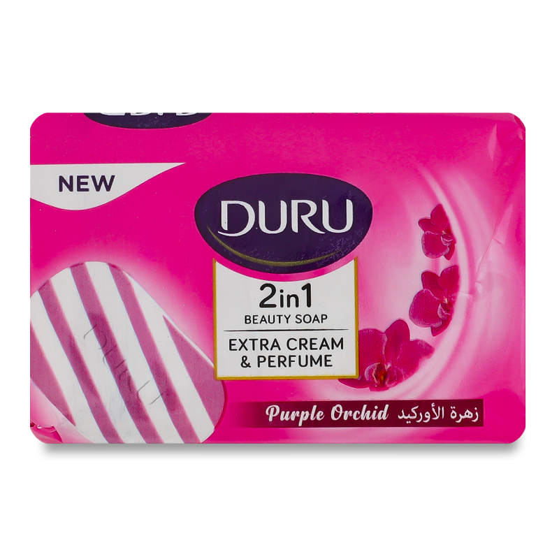 Мило 2в1 Фіолетова орхідея 100г Дуру