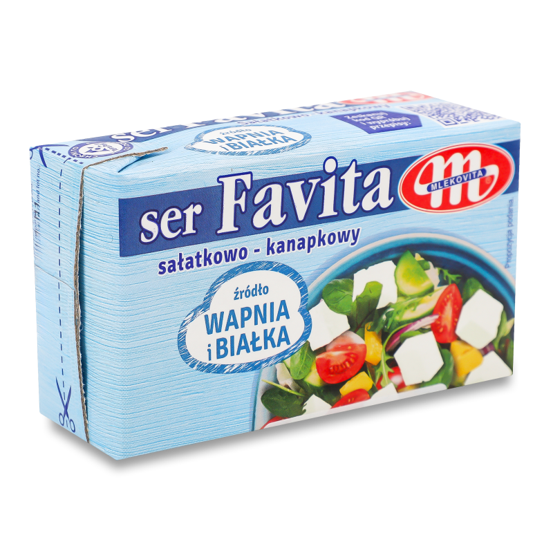 Сир м’який Favita 18% 270г Mlekovita