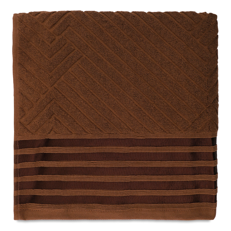 Рушник кава махровий 70*140см 500г/м2 GM Textile