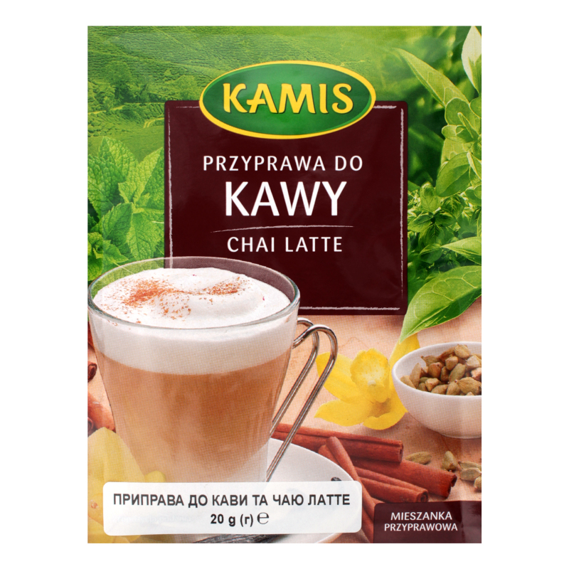 Приправа к кофе и чаю латте Kamis м/у 20г Kamis(5900084255868): купить ...